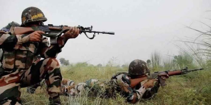 indian army attacking on pakistan