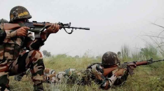 indian army attacking on pakistan