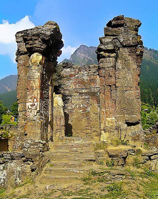 sharda temple at loc